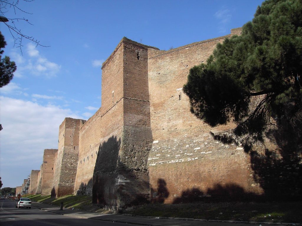 Aurelian Walls, Rome, Italy