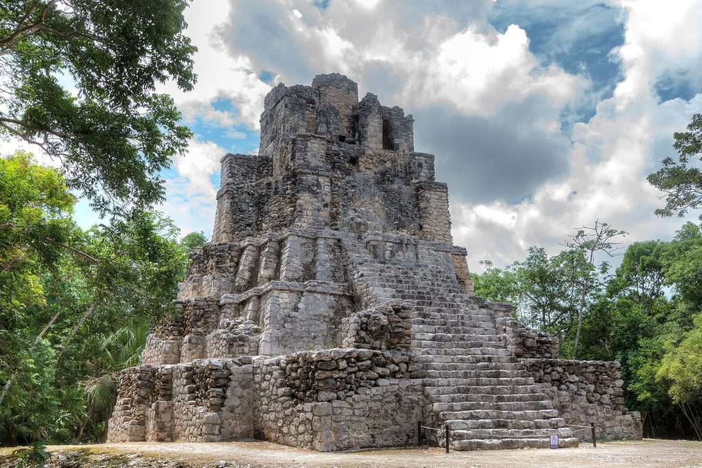 El Castillo, Muyil Ruins