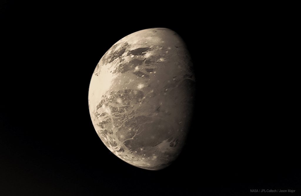 Largest moon- Ganymede