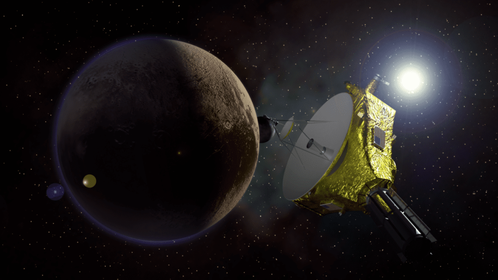 New Horizons flies by Pluto