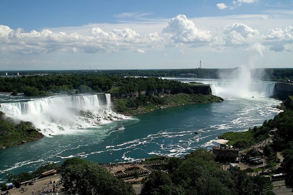 Niagara Falls, Canada, and the United States