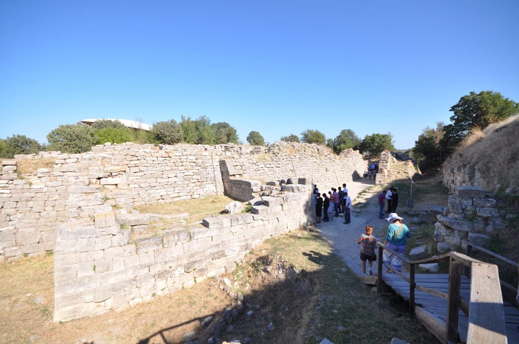 Walls Of Troy, Turkey