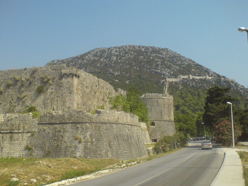 Walls of Ston, Historical landmark in Ston