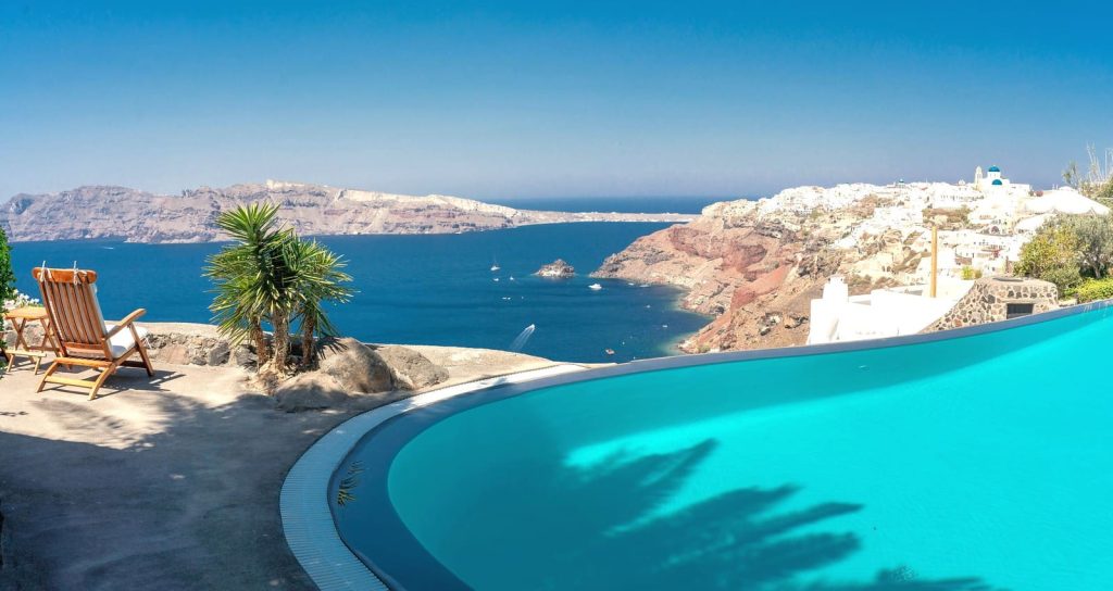 Perivolas Hotel Infinity Pool, Greece
