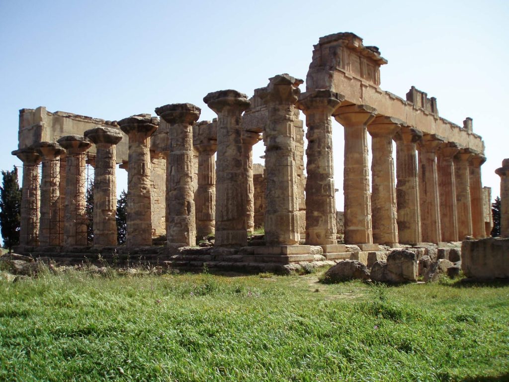 Temple of Zeus at Cyrene, Libya