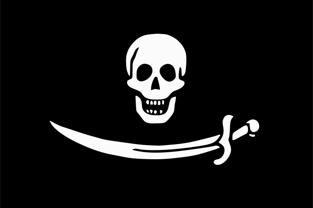 Bartholomew Black Bart Roberts pirate flag