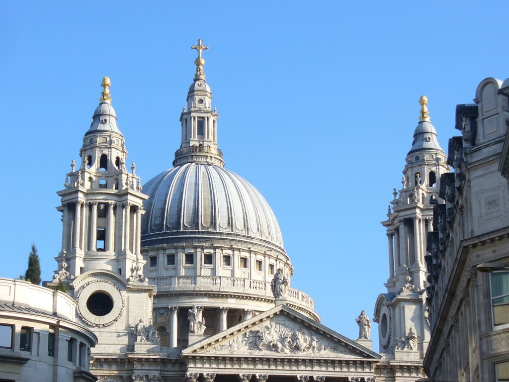 Dome of St. Paul's Cathedral, London, UK